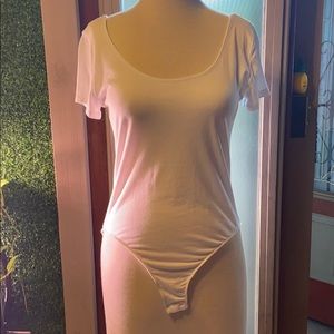 White Tee Shirt Bodysuit